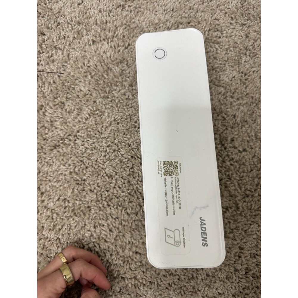 JADENS PD-A4 Portable Wireless Thermal Mobile Printer A4 Black & White